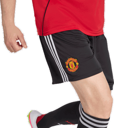 Šortky adidas Performance Manchester United 25/26 Home Shorts Čierna | JI7431, 3