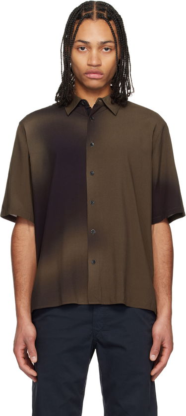 Košeľa rag & bone Rag & Bone Dalton Printed Shirt Hnedá | MBW24HA013PTML, 0