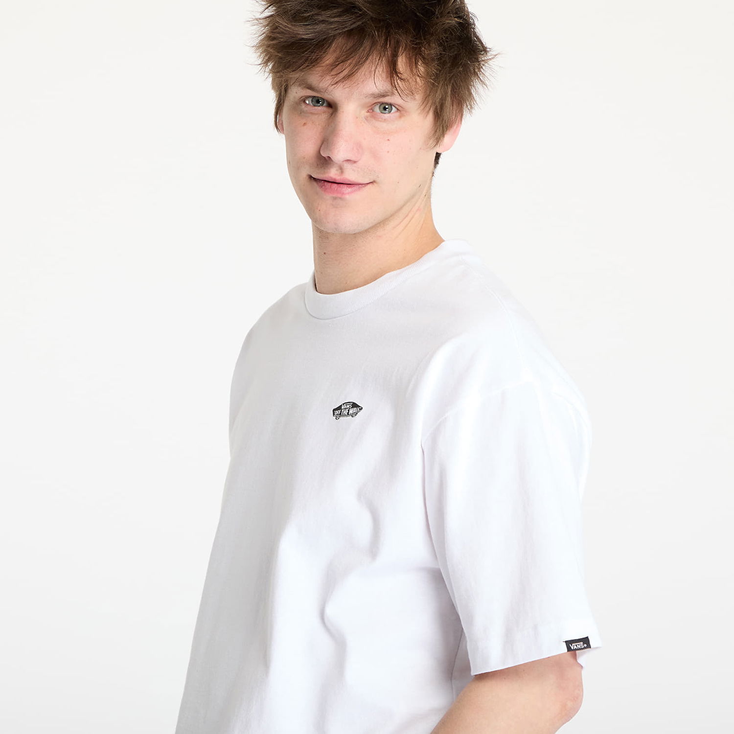 Tričko Vans Vans Style 76 II T-Shirt, Size L Biela | VN000P50YB2, 1