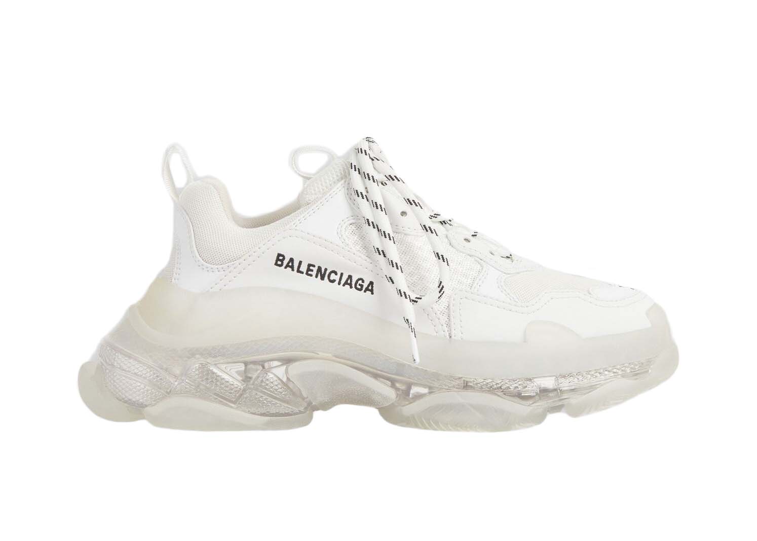 Tenisky a topánky Balenciaga Triple S Clear Sole White W Biela | 544351W2FB19000, 0