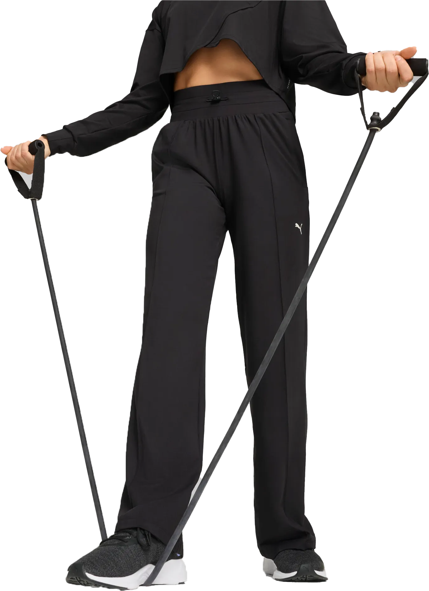Súprava Puma Puma CLOUDSPUN HW Wide Leg Pants Čierna | 525764-01, 0
