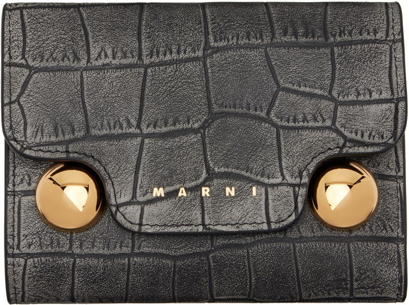 Peňaženka Marni Trifold Wallet Čierna | PFMO0109U1 P8035