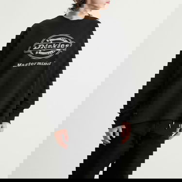 Tričko Mastermind WORLD MASTERMIND WORLD x Dickies Logo Long Sleeve T-Shirt, Size Large Čierna | MJ25C14-TS216-2, 2