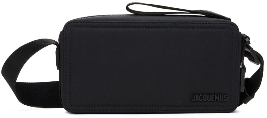 Ľadvinka Jacquemus Black Les Classiques 'Le Cuerda horizontal' Čierna | 23E235BA092-3174, 0