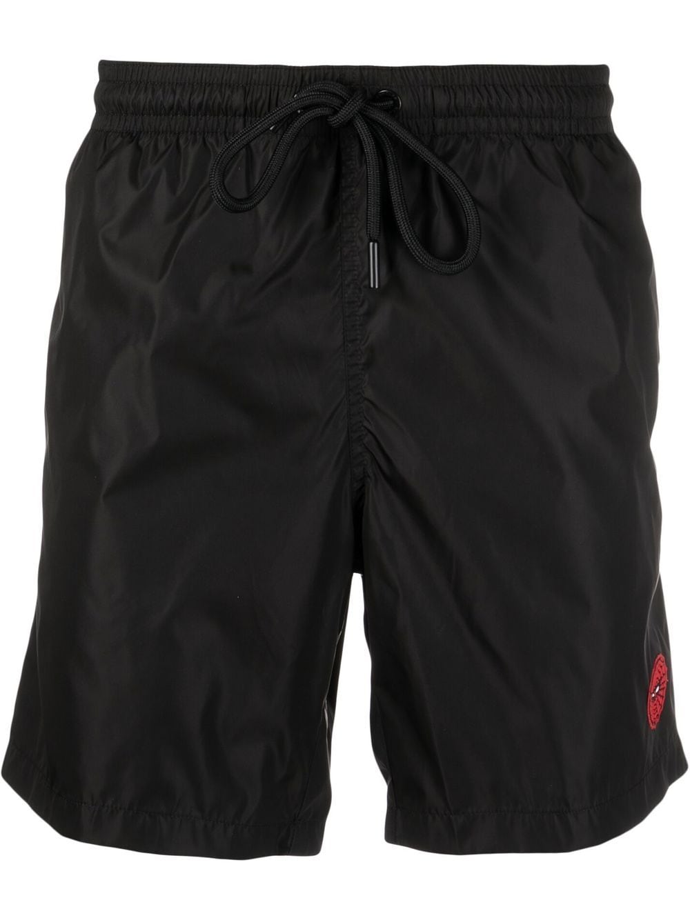 Plavky Moncler x Marvel Spider Man Logo-Patch Swim Shorts Čierna | H20912C0000253326999, 0
