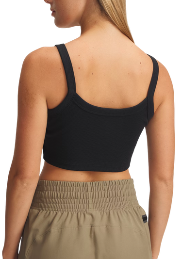 Tielko Under Armour Under Armour UA Rival Rib Crop Tank Top Čierna | 6000265-001, 2