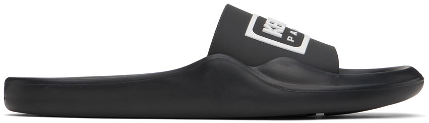 Tenisky a topánky KENZO Paris Boke Flower 2.0 Slides "Black" Čierna | FE55MU110P50, 0