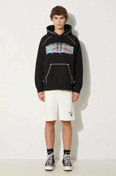 Mikina WOOD WOOD Fred IVY Assemblage Hoodie Čierna | 12245604.2493, 1
