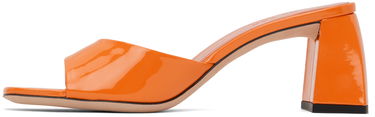 Tenisky a topánky BY FAR BY FAR Romy Open Toe Heeled Sandals Oranžová | 23CRROMYMORP, 2