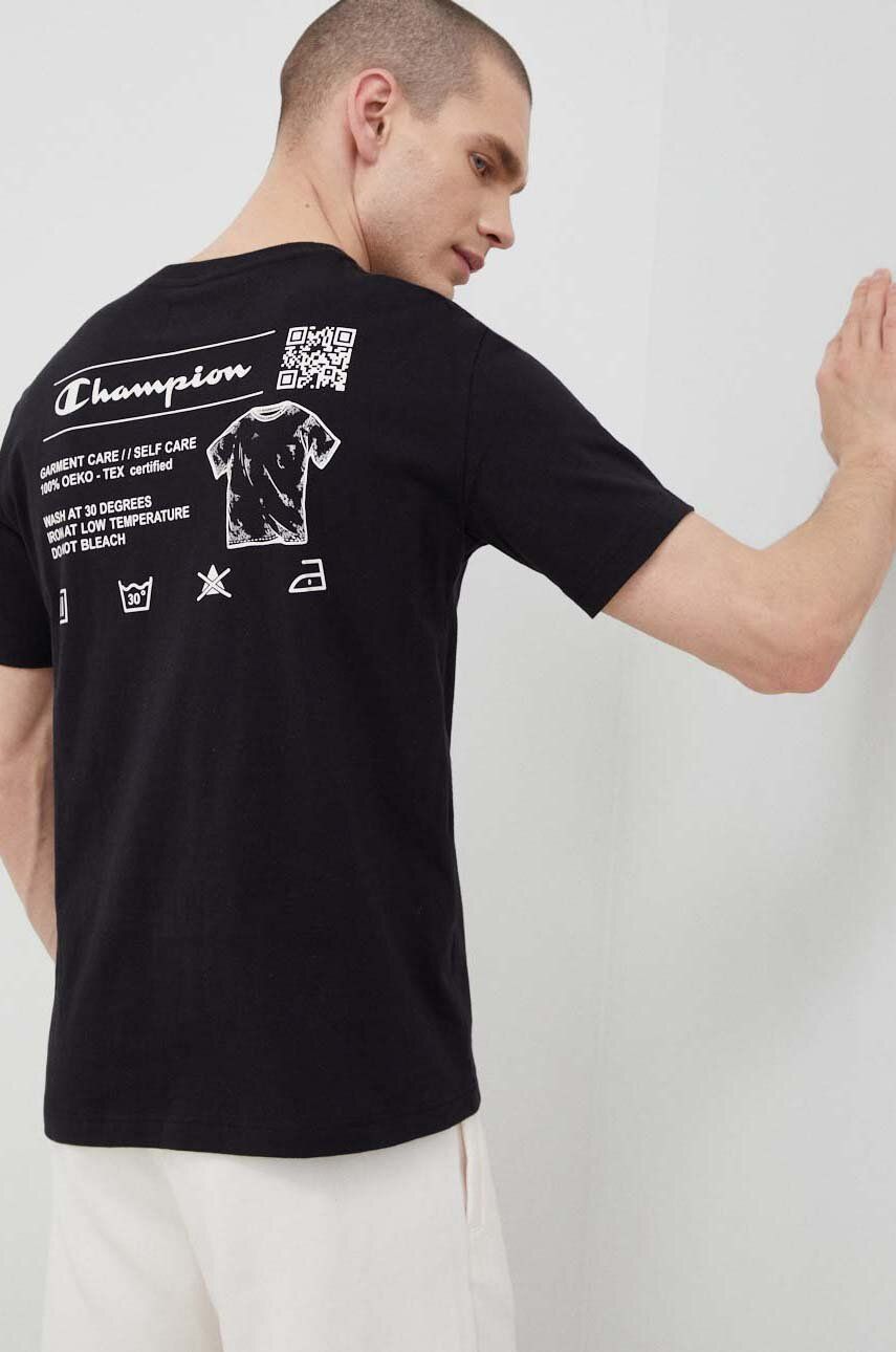 Tričko Champion T-shirt Čierna | 218550, 0