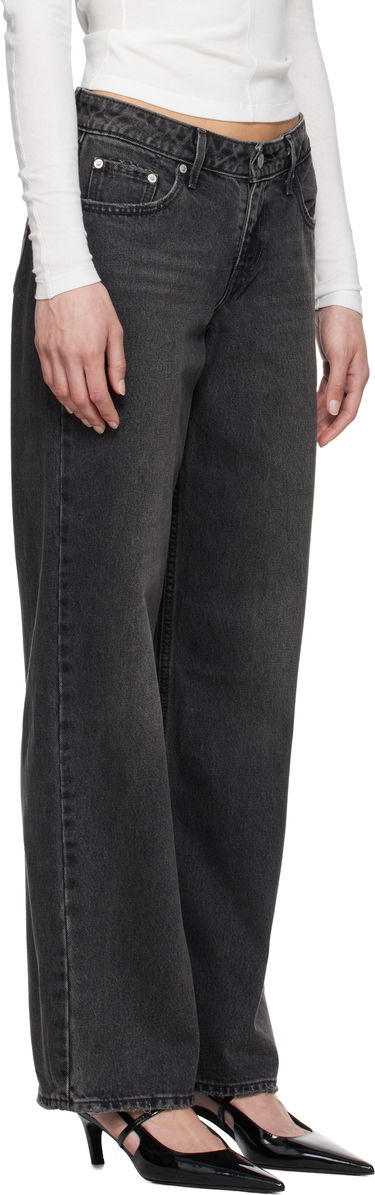 Džínsy Levi's Black Low Loose Čierna | A5566-0000, 1