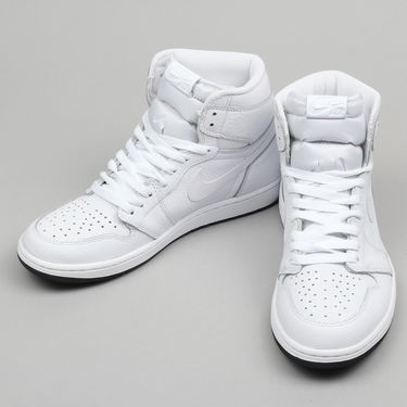 Tenisky a topánky Jordan Air Jordan 1 Retro High OG "White Perforated" Biela | 555088-100, 2