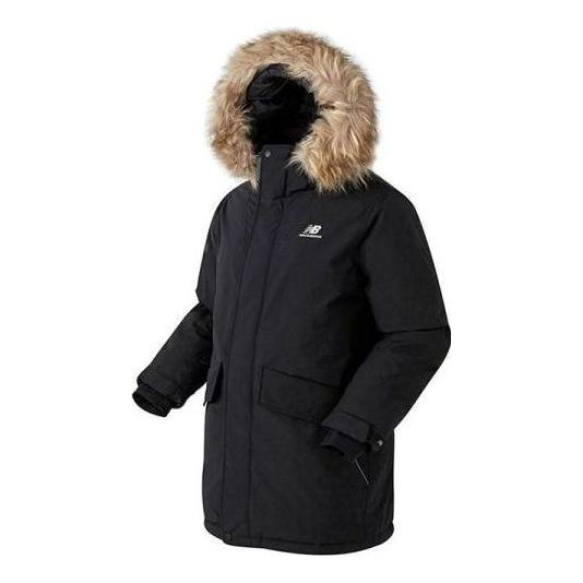 Parka New Balance Windproof Long Parka Čierna | NBNPA43053-19