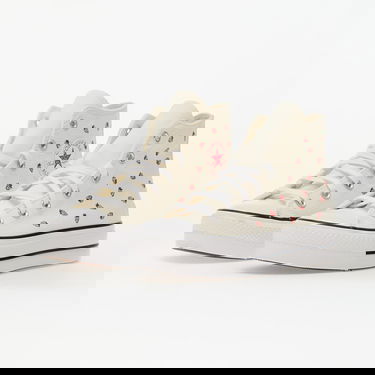 Tenisky a topánky Converse Chuck Taylor All Star Lift Platform Embroidered Strawberries Béžová | A14934C, 2
