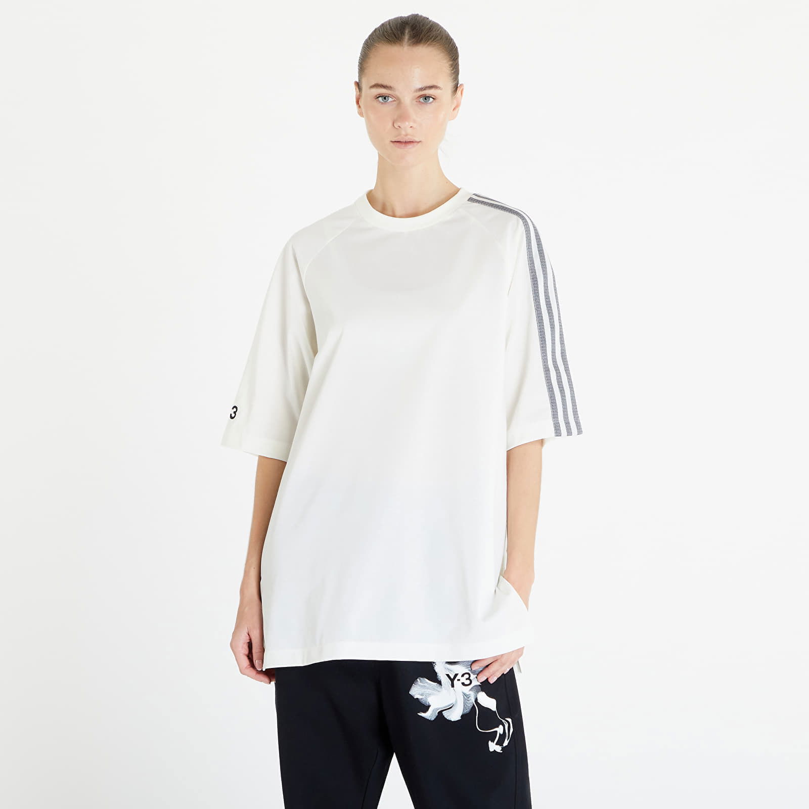 3-Stripes Short Sleeve T-Shirt UNISEX Off White