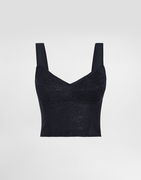 Dolce & Gabbana Jacquard and Lace Shaper Corset Bustier Top