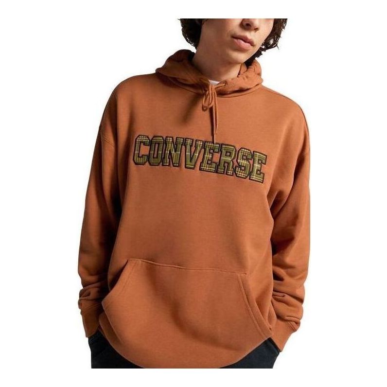 Mikina Converse All Star Logo Namesake Hoodie Hnedá | 10025629-A03, 0