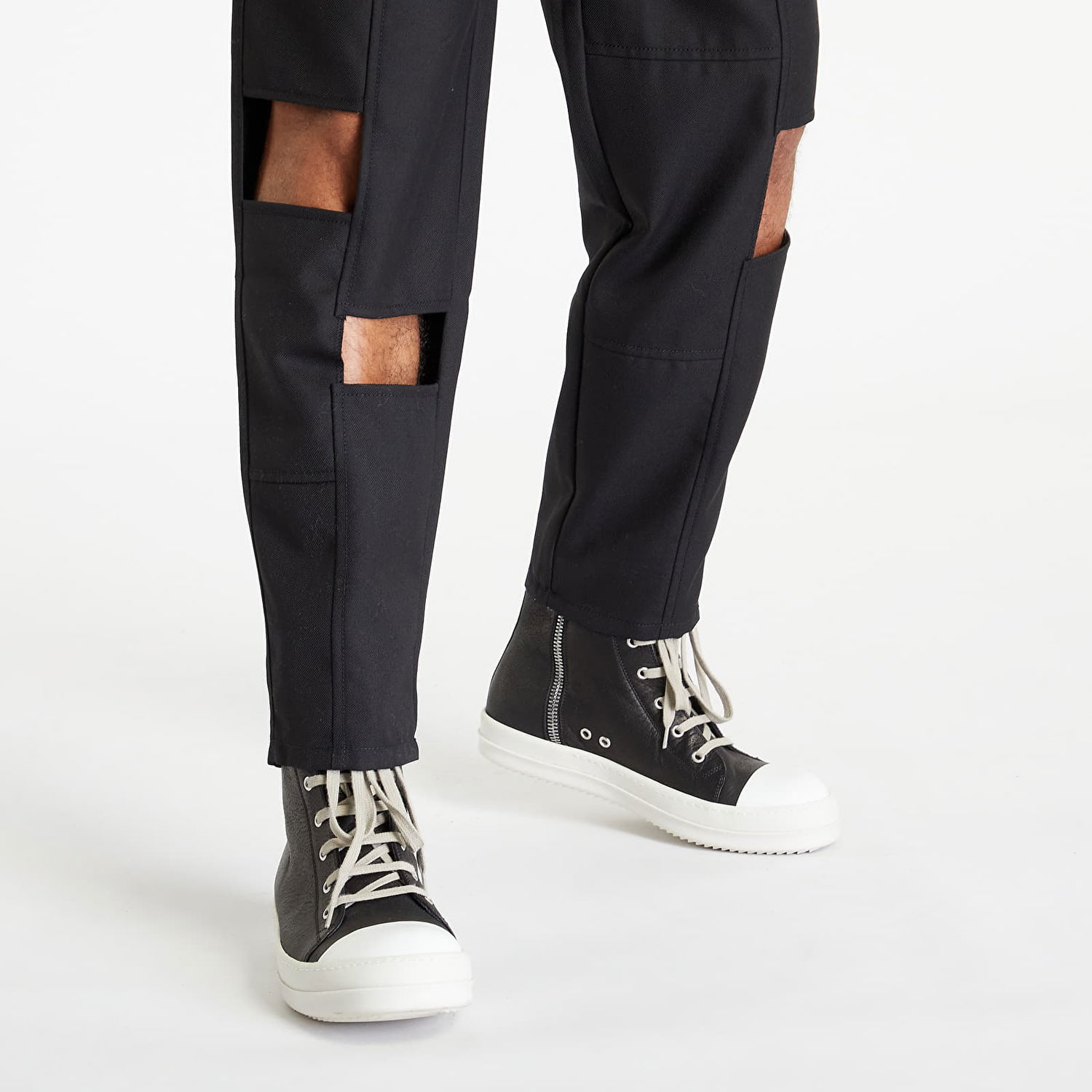 Nohavice Comme des Garçons SHIRT Woven Pants Čierna | FL-P015 Black, 1