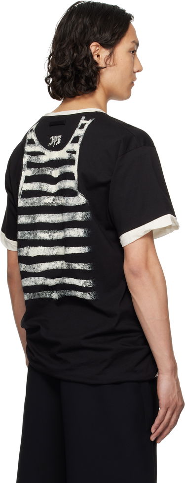 Tričko Jean Paul Gaultier Jean Paul Gaultier Oversized Tattoo Poem T-Shirt Čierna | 25/34-F-TS112I-J087-0003, 2