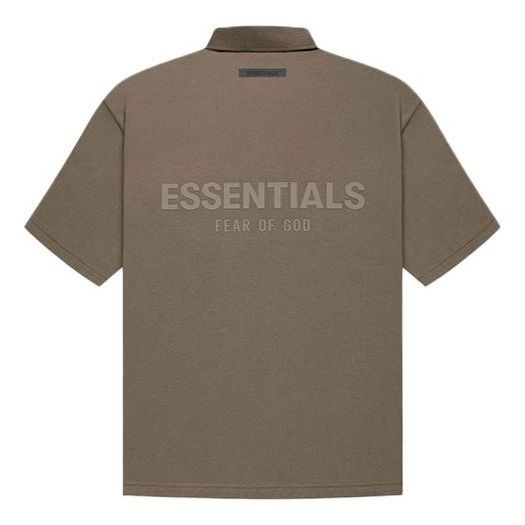 Polo tričko Fear of God Essentials Logo Polo Zelené | FOG-FW21-004, 0