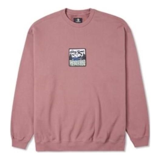 Mikina Converse Counter Climate Graphic Crew Sweatshirt Ružová | 10025032-A03