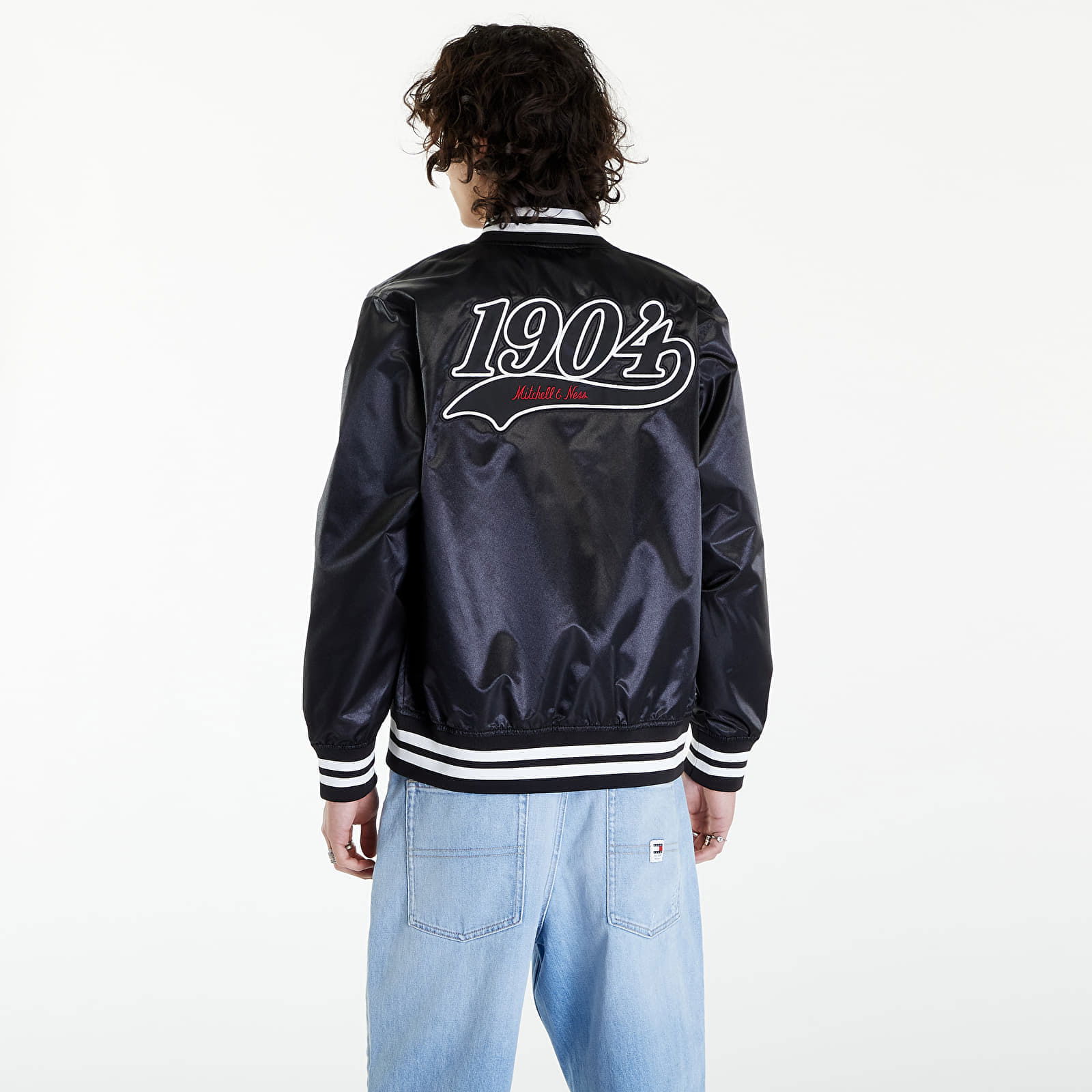 Branded 1904 Satin Jacket Black