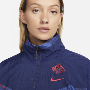 Bunda Nike England Pullover Woven Jacket Navy | DN1150-492, 1