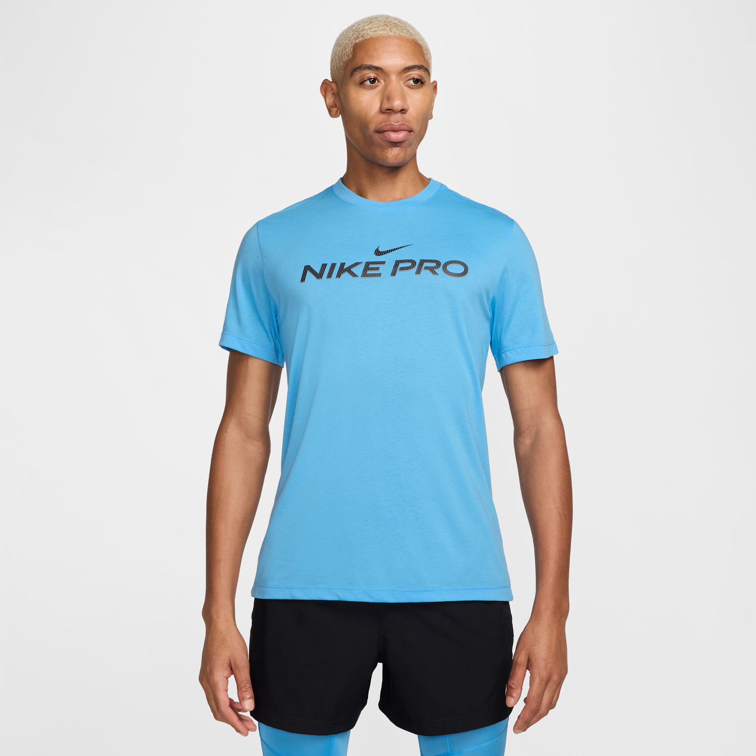 Tričko Nike Nike Dri-FIT Fitness T-Shirt Modrá | FJ2393-413, 0