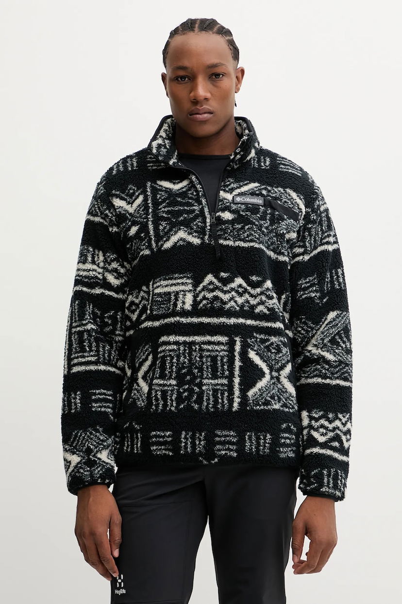 Mikina Columbia Rugged Ridge Outdoor Patterned Fleece Pullover Rôznofarebný | 2135471