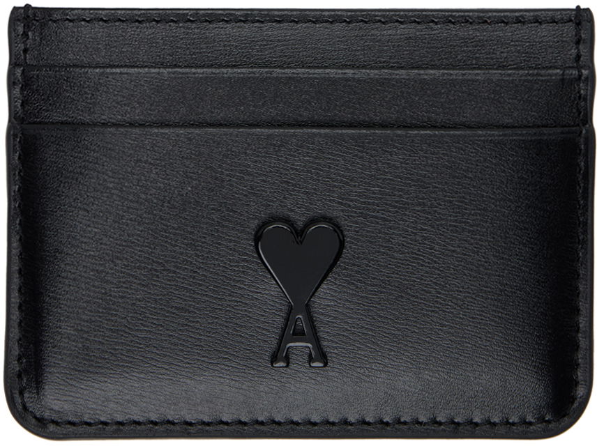 Peňaženka AMI Paris de Cœur Card Holder Čierna | USL013.830, 0