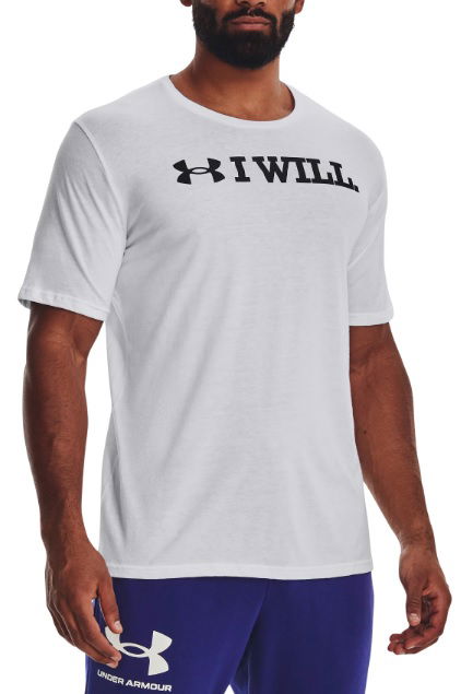 Tričko Under Armour I Will Tee Biela | 1379023-100, 0