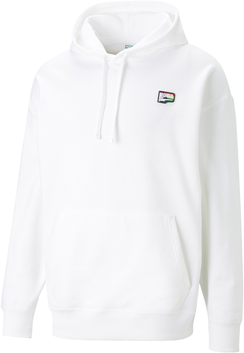 Mikina Puma Downtown Pride Hoodie Biela | 538311-002