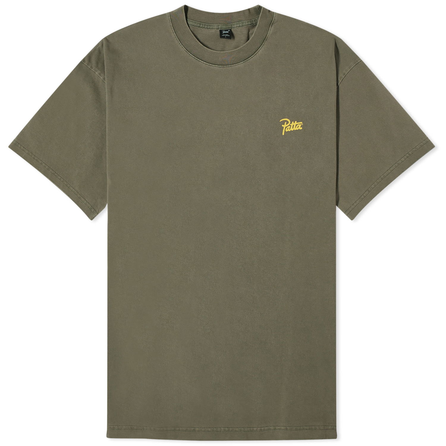 Tričko Patta Reflect And Manifest Washed T-Shirt Zelené | POC-AW23-R-MN-WSH-TS-002, 0