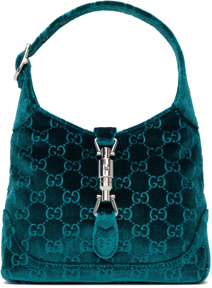 Taška cez rameno Gucci Jackie 1961 Small Shoulder Bag Zelené | 764303 FACLM, 0