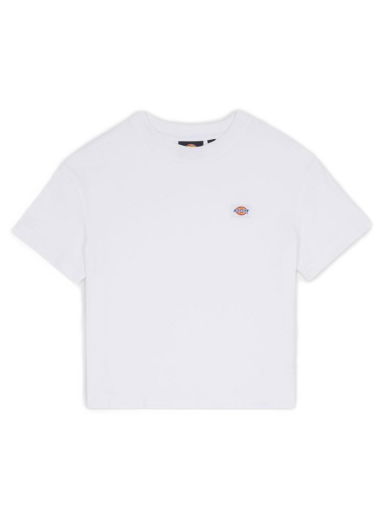 Crop Top Dickies Oakport Cropped T-Shirt Biela | DK0A4Y8L-WHX