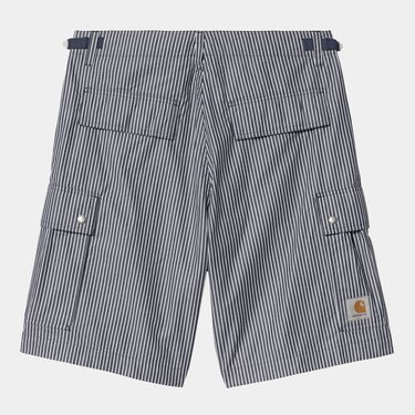 Šortky Carhartt WIP Carhartt WIP Notus Striped Cargo Shorts Navy | I034518_7, 4