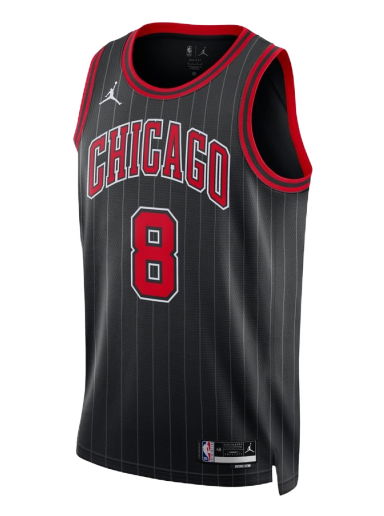 Dres Jordan NBA Dri-FIT Lavine Zach Chicago Bulls Statement Edition 2022 Swingman Jersey Čierna | DO9521-012