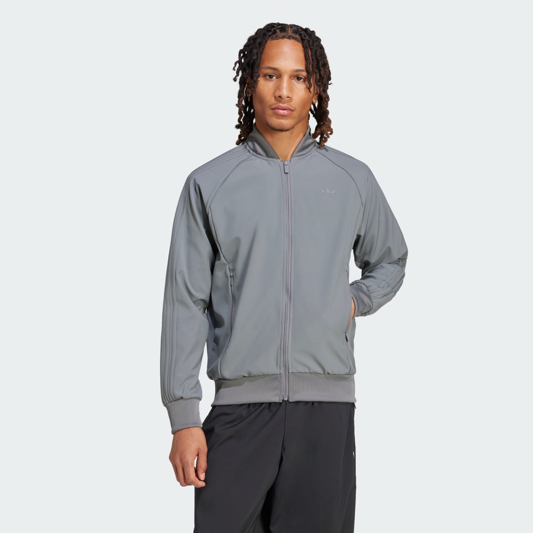 Bunda adidas Performance Bonded SST Šedá | IY4874, 0