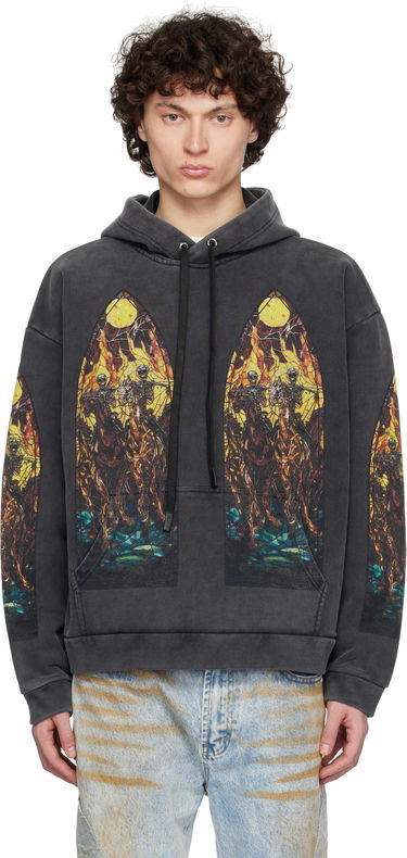 Mikina Who Decides War Who Decides War Anvil Print Hoodie Čierna | 1110020030SS25, 0