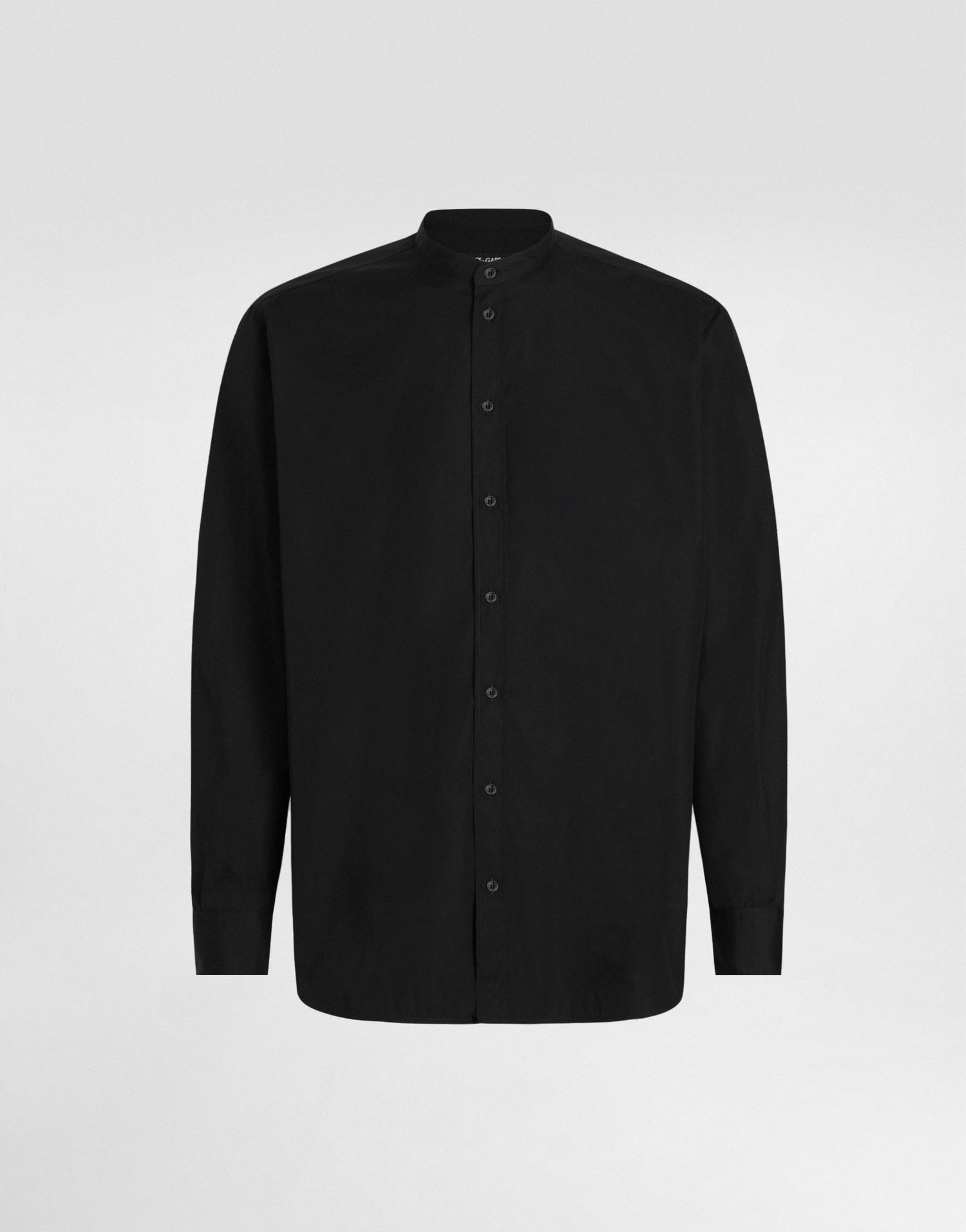 Košeľa Dolce & Gabbana Black Cotton Button-Up Shirt Čierna | G5HR1TFU5T9N0000, 0