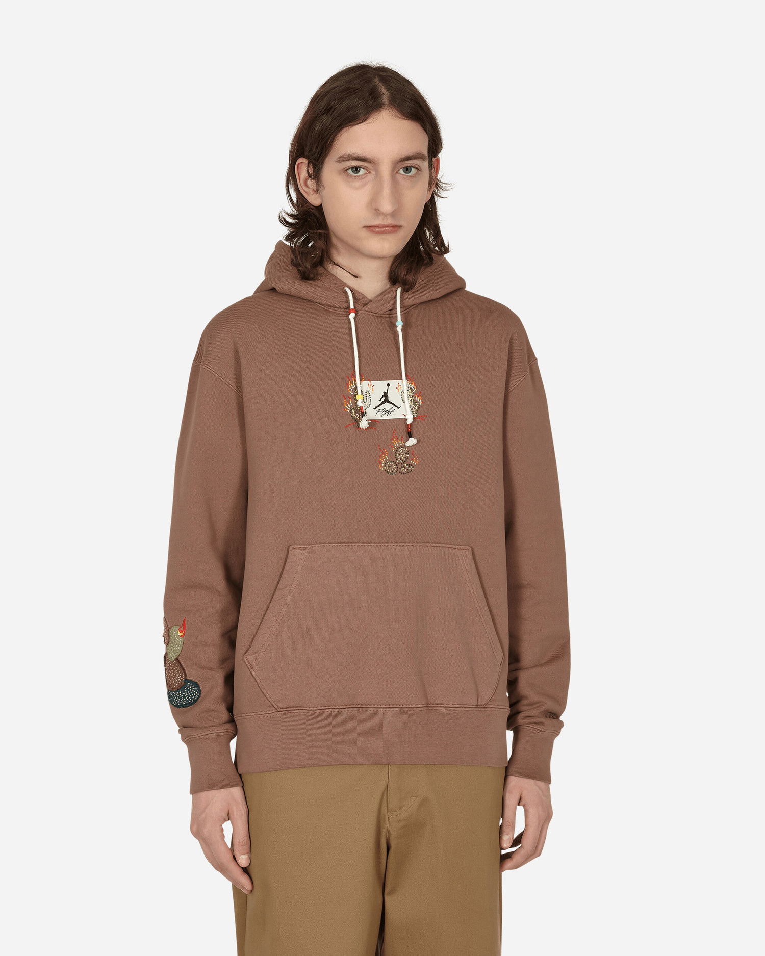 Mikina Jordan Travis Scott x Hooded Sweatshirt Hnedá | DO4093-256, 0