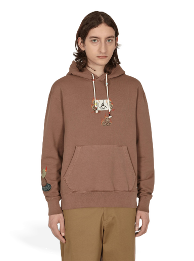 Mikina Jordan Travis Scott x Hooded Sweatshirt Hnedá | DO4093-256