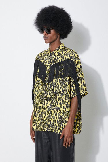 Košeľa Fiorucci Fiorucci Banimalier Print Fringed Shirt Žltá | M01FPTSH054VI01YW02, 3