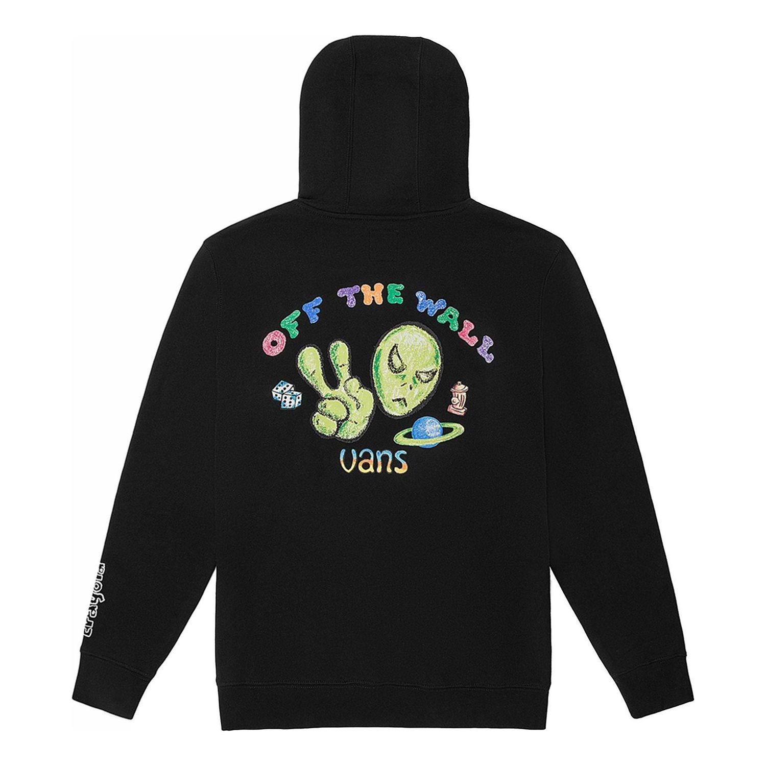 Mikina Vans Crayola Fleece Pullover Hoodie Čierna | VN0A7SFMYUY, 0