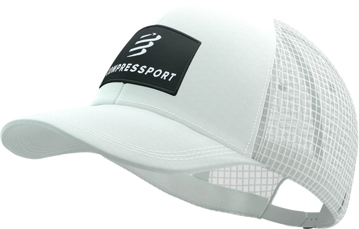 Šiltovka Compressport Trucker 6P Cap Biela | xhwu6980018, 0