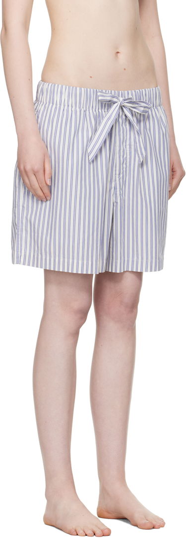 Šortky TEKLA Tekla Striped Pyjama Shorts Biela | SWS-SKS, 4