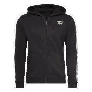 Identity Tape Zip Up Hoodie