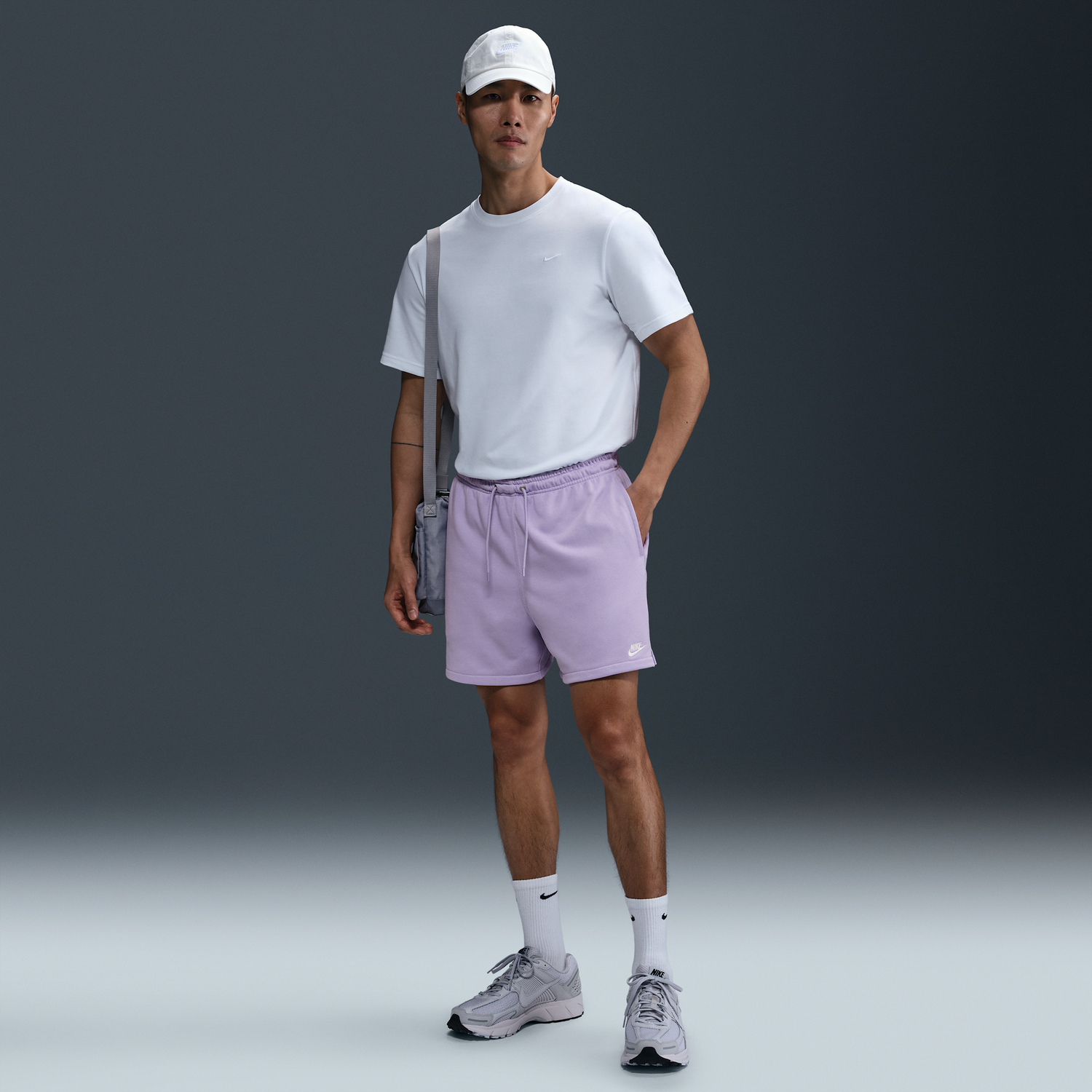 Šortky Nike Nike Club Fleece Shorts Šedá | FN3520-515, 0