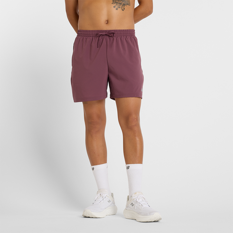 Šortky New Balance Men's Athletic Shorts Fialová | NBMS41227FDP, 0