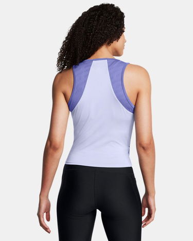Tielko Under Armour Breeze Asymmetric Training Tank Top Fialová | 1383657-539, 1